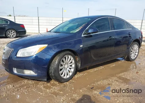 2011 Buick Regal Cxl Oshawa from USA, damaged, VIN 2G4GN5EC7B9182980